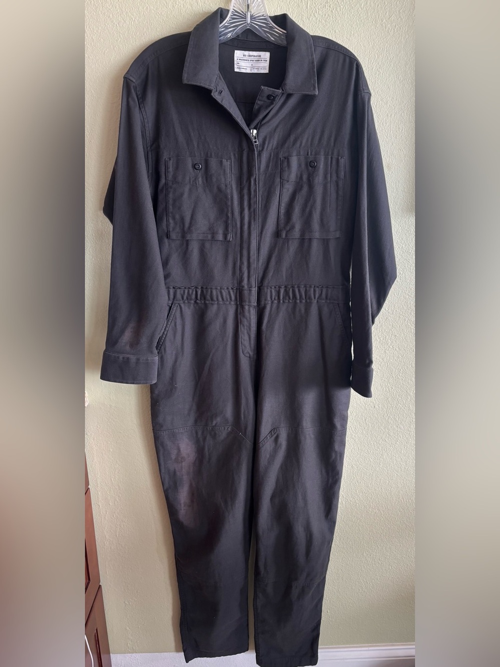Vintage REI Cooperative Distressed Coveralls Jumper in Forest Green Size: 8